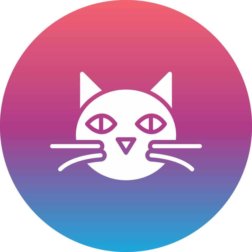 Black Cat Vector Icon