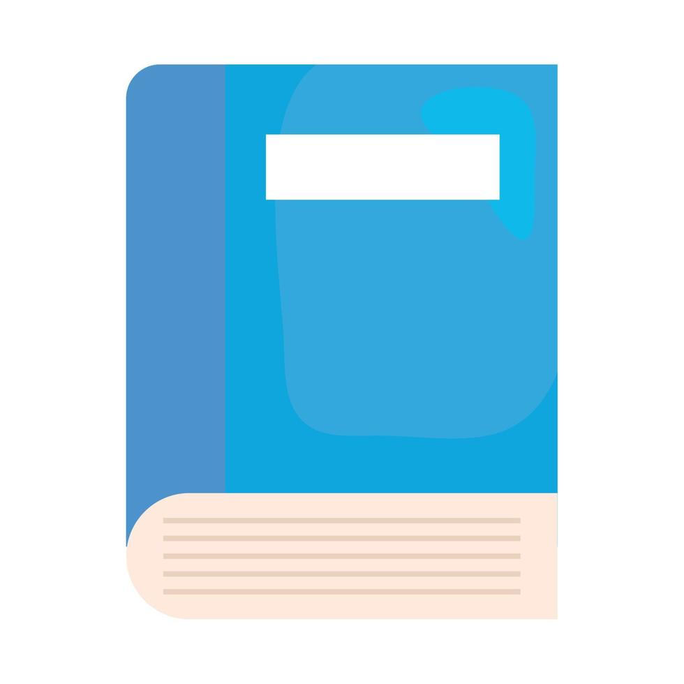 book education icon, on white background vector