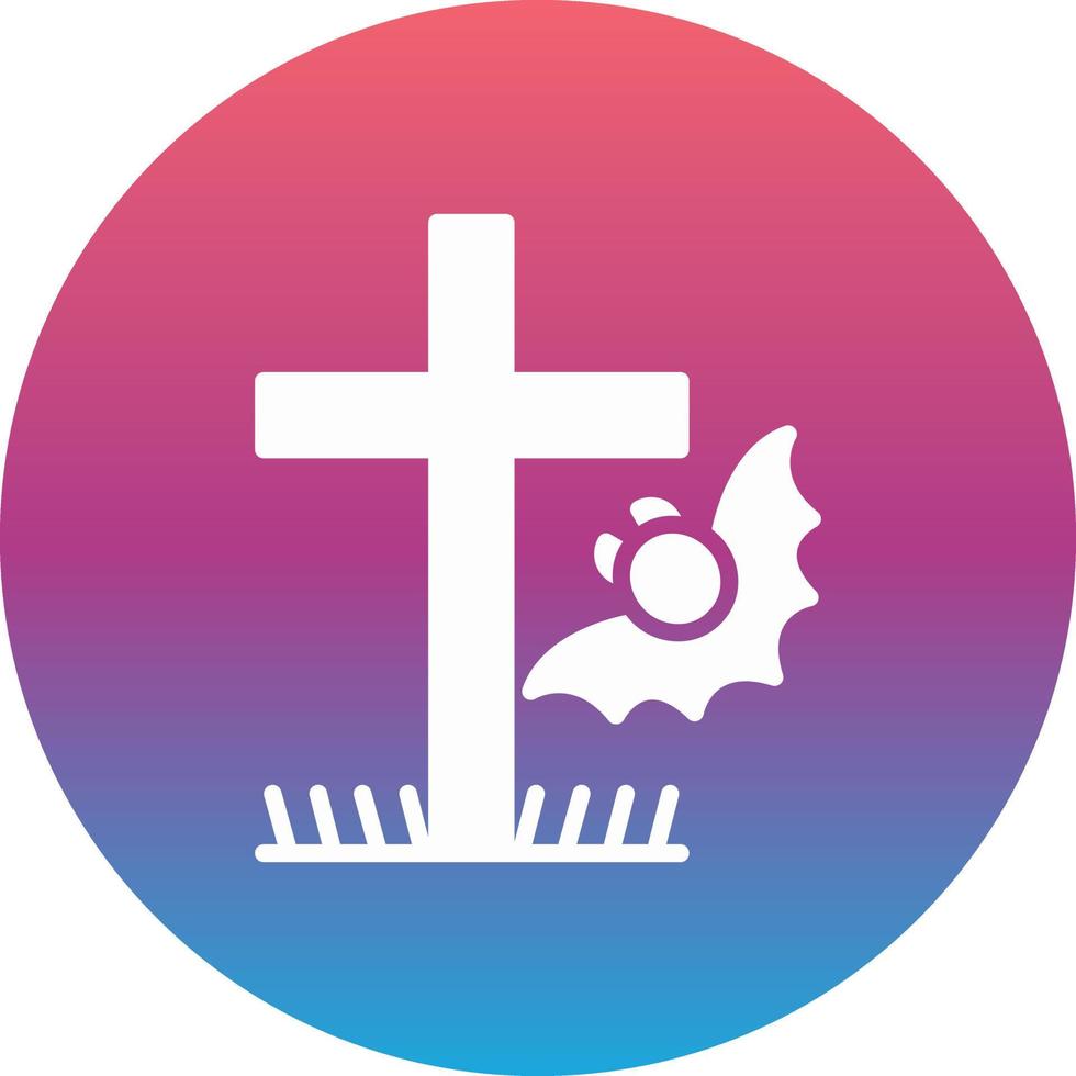 Cemetery Vector Icon