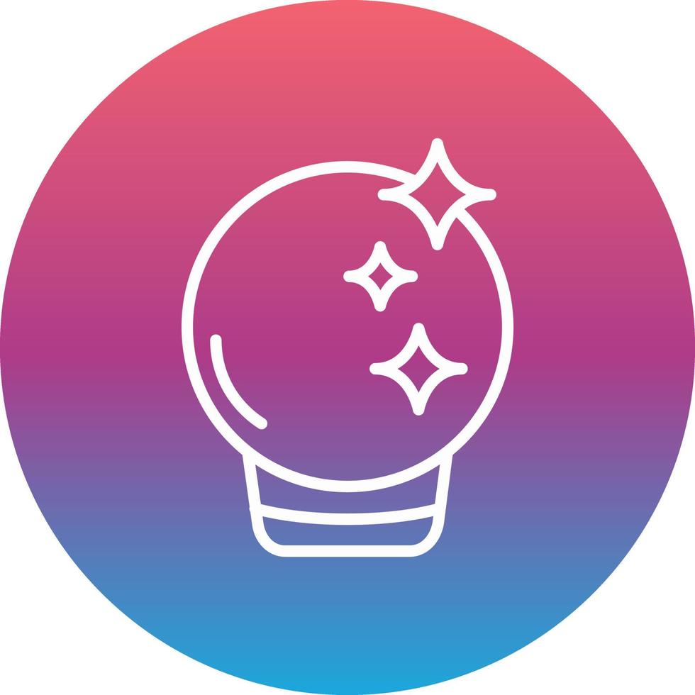 Crystal Ball Vector Icon
