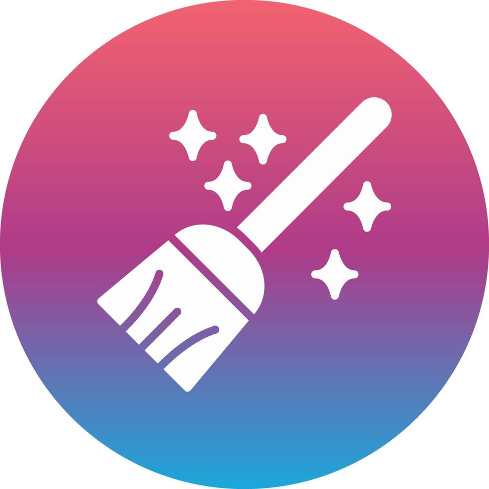 Broom Vector Icon