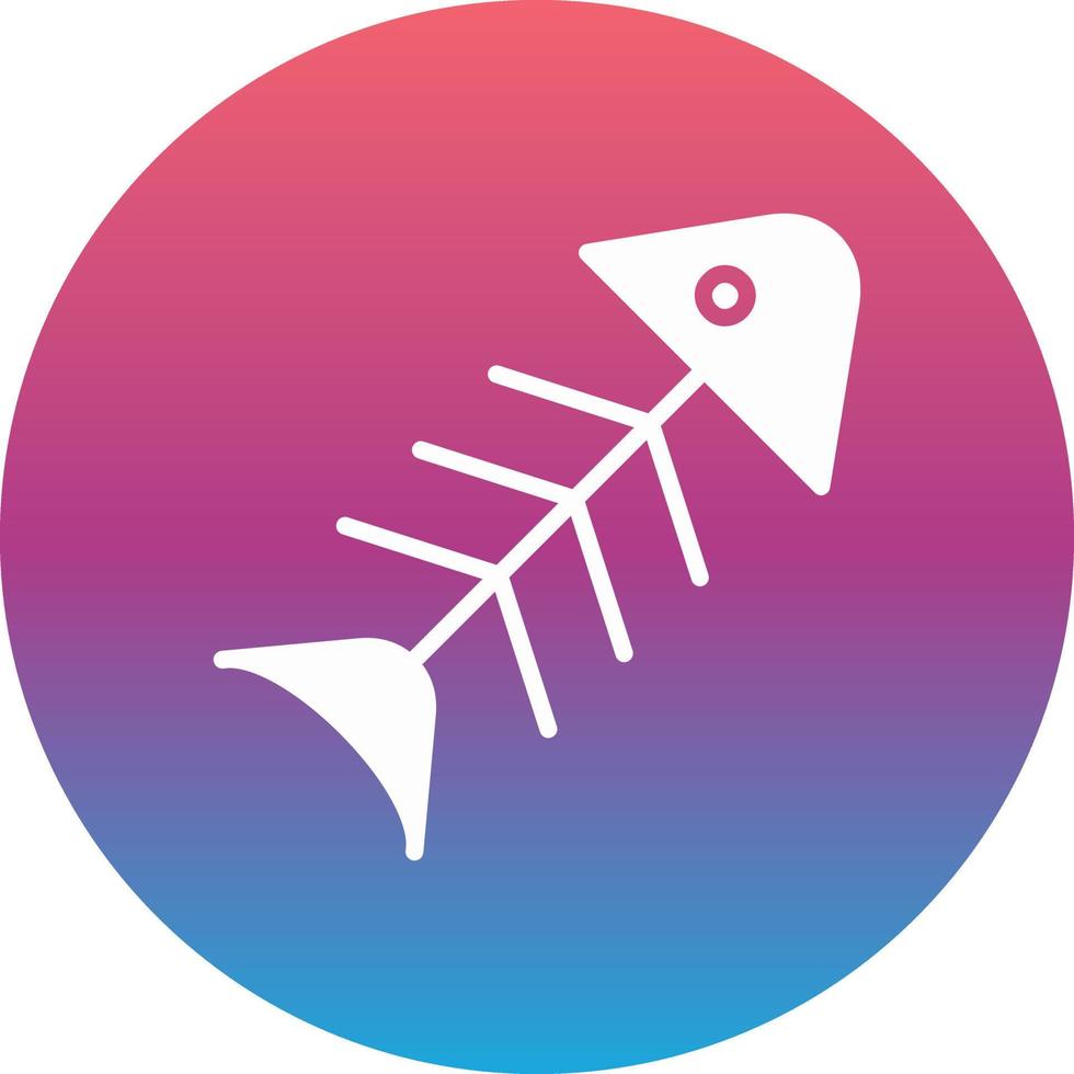 Rotten Fish Vector Icon