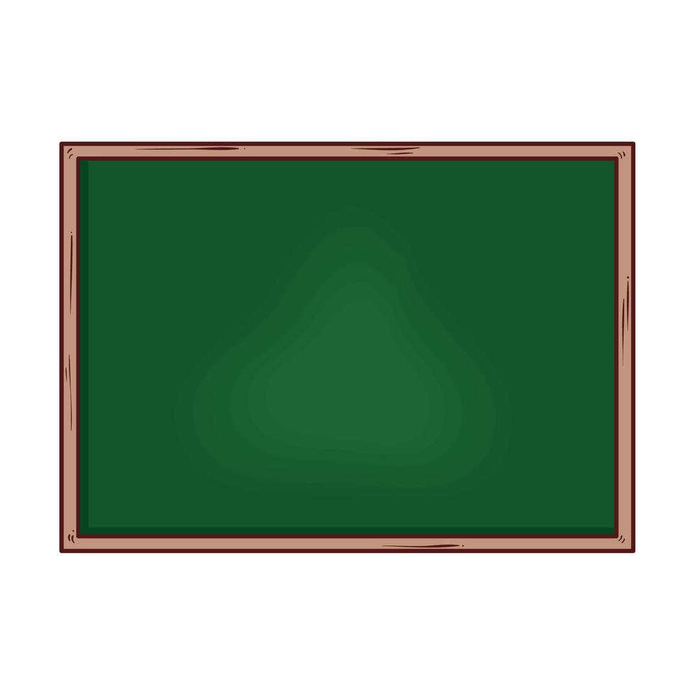 blackboard or chalkboard, on white background vector