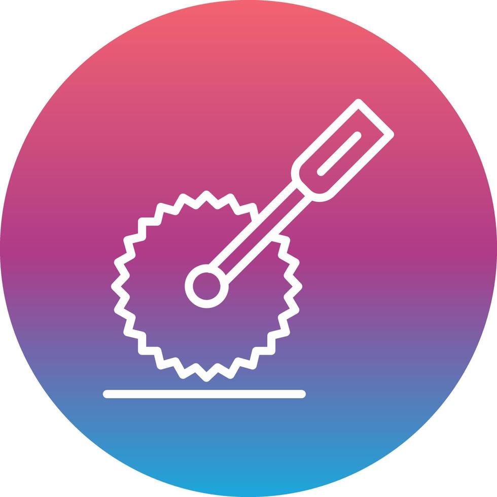 Pizza Cutter Vector Icon