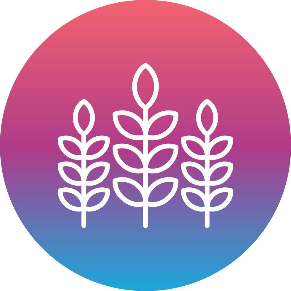 Plant leaves Vector Icon