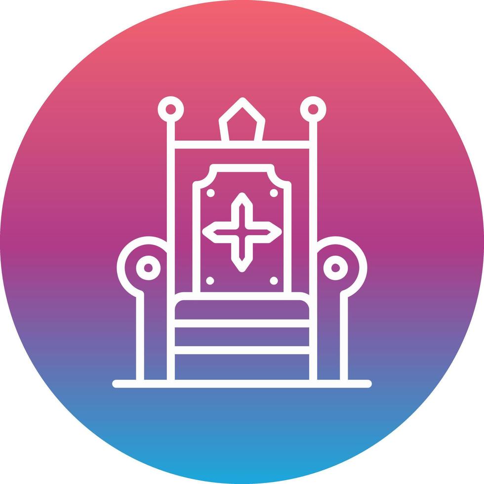 Throne Vector Icon