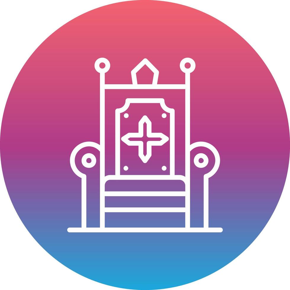 Throne Vector Icon