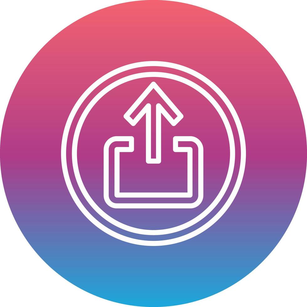 Upload Arrow Vector Icon