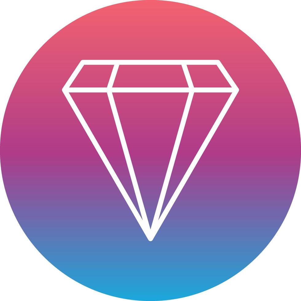 Diamond Vector Icon