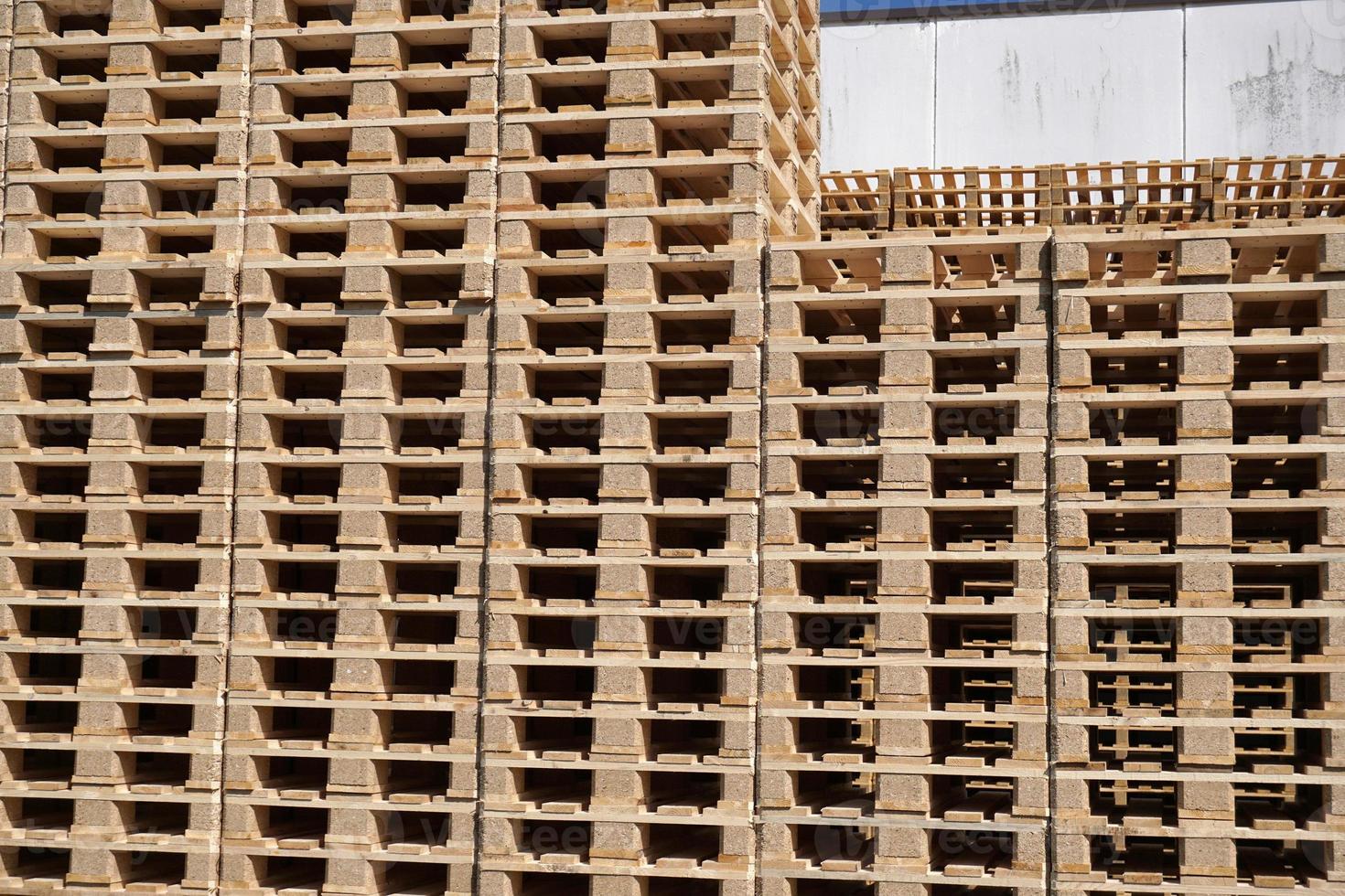 wood Pallets stacks many lot of photo