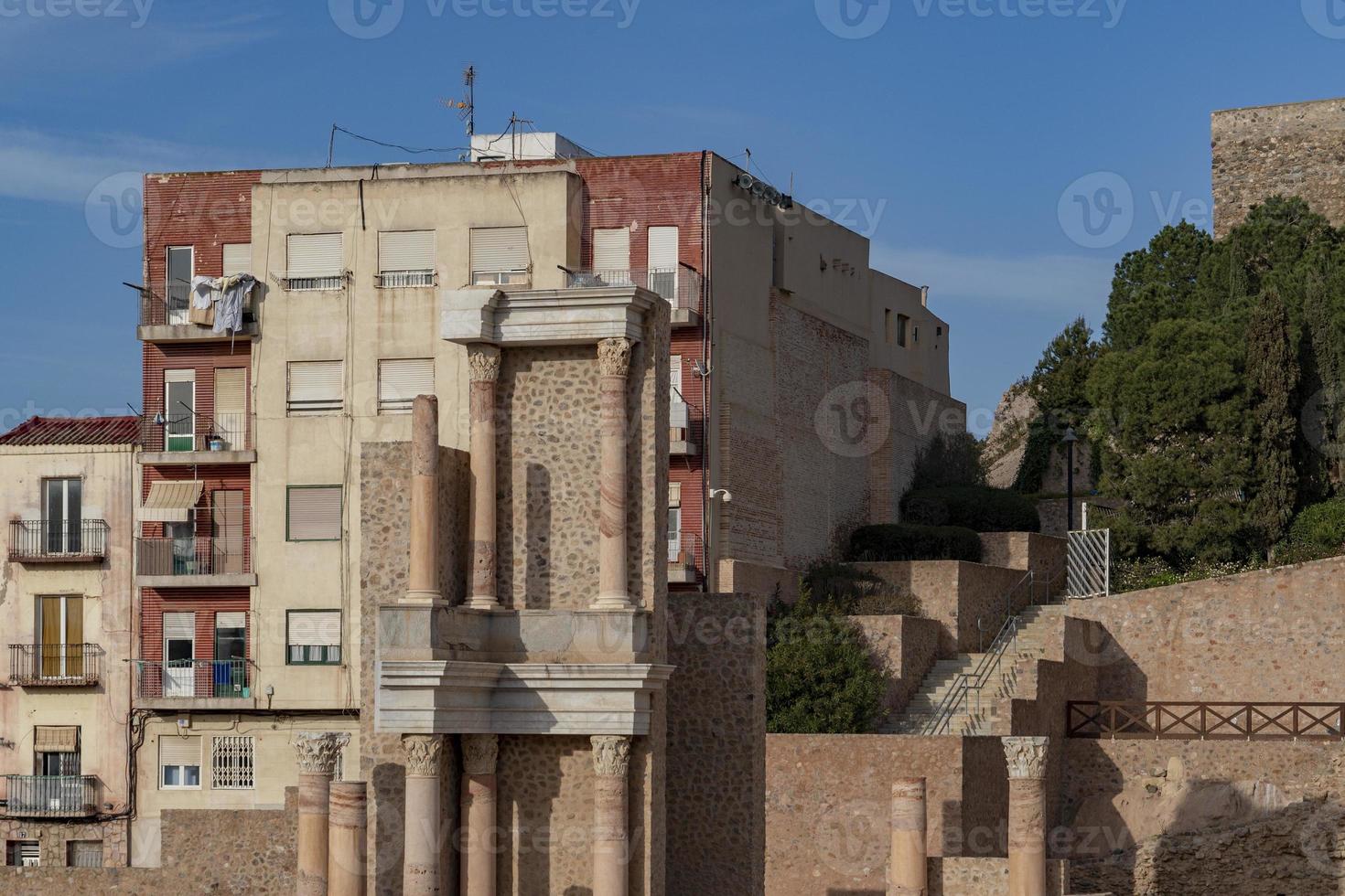 Cartagena Spain roman amphitheater photo