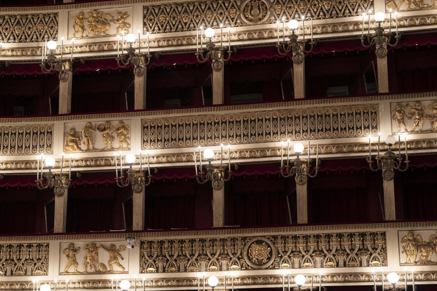 NAPLES, ITALY - FEBRUARY 1 2020 - Saint Charles Royal Theater in Naples photo