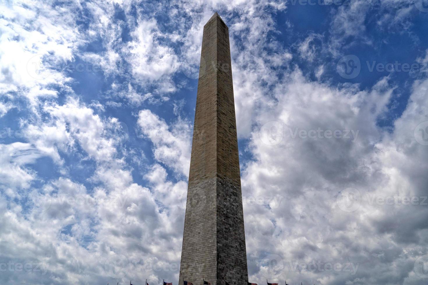 washington memorial obelisc monument in dc photo