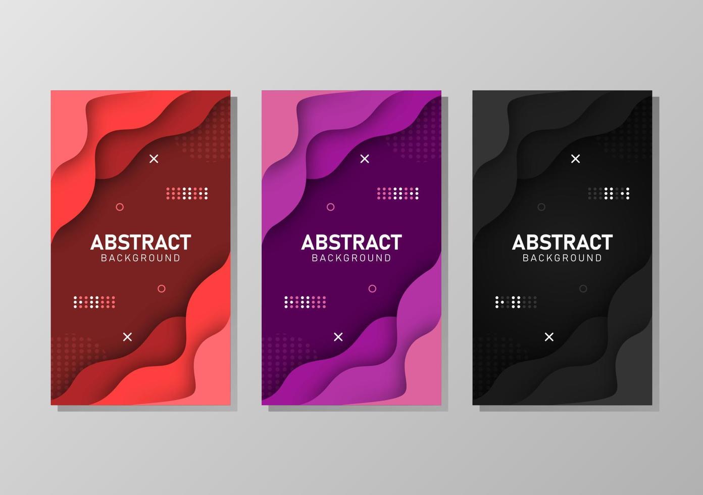 Colorful liquid and geometric background with fluid gradient shapes vector