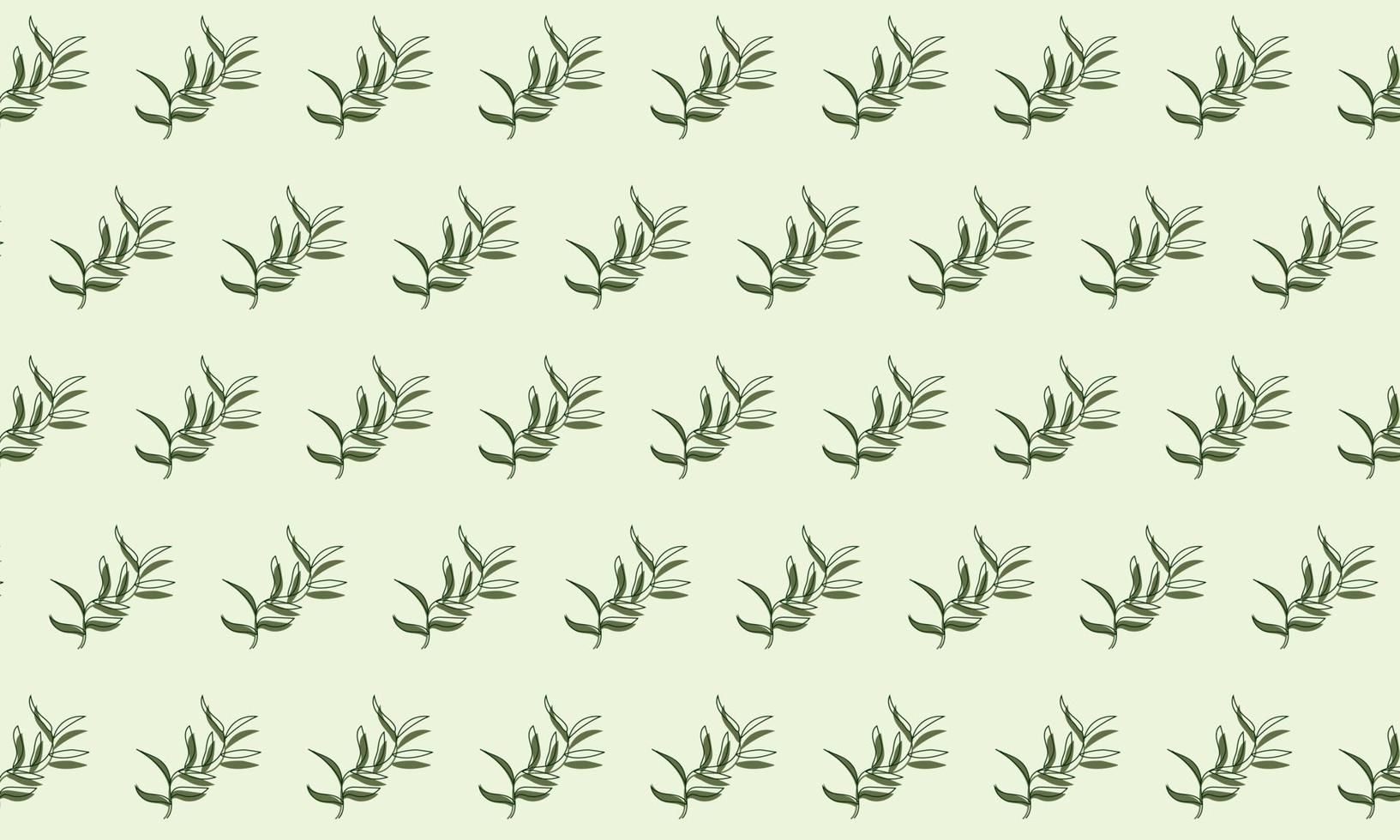 Leaves design backgrounds for social media vector