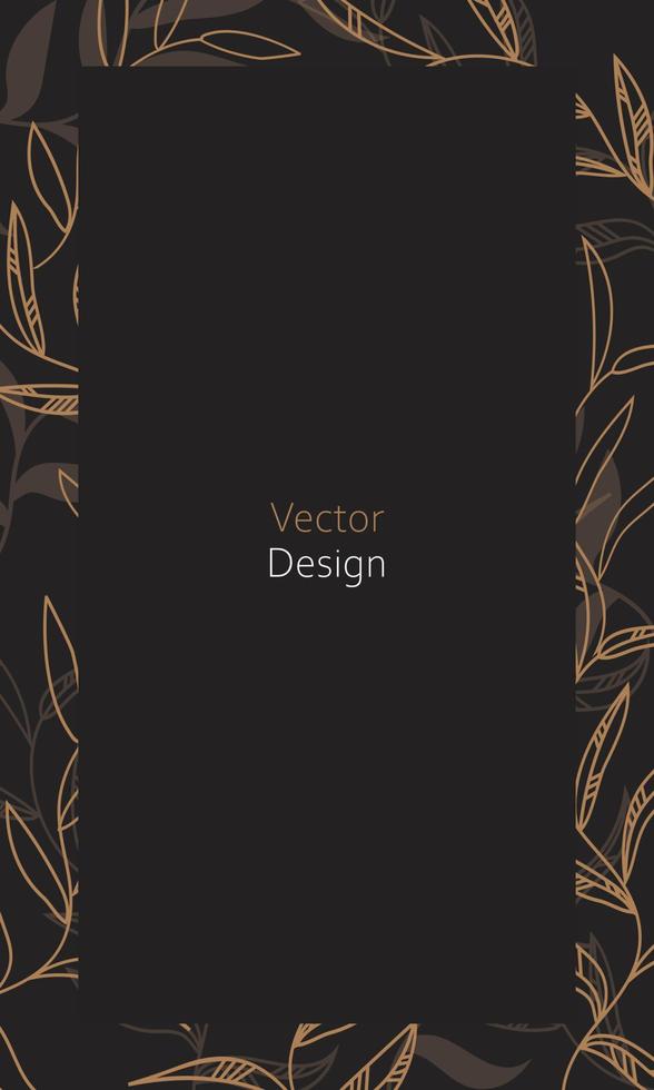 Vector art line nature