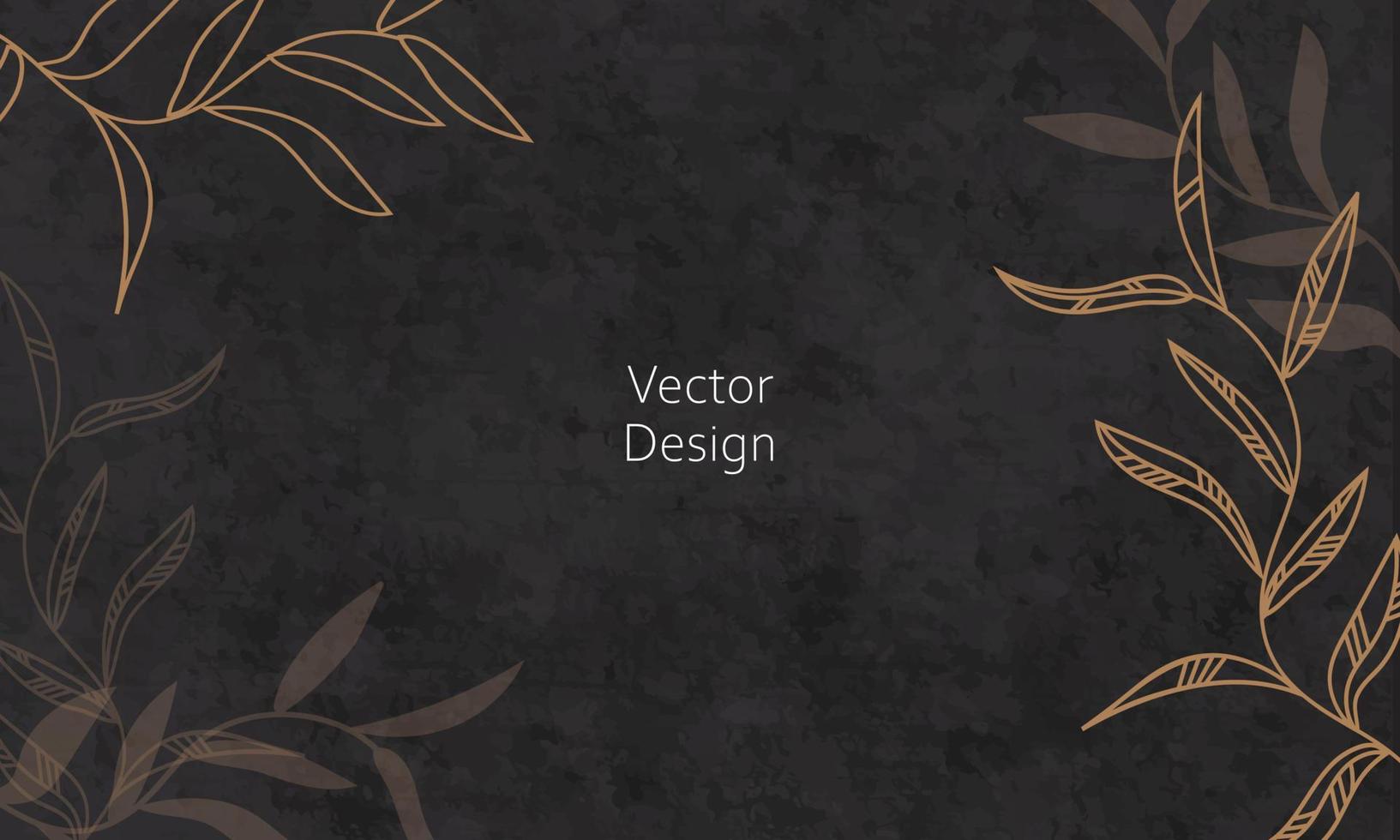 Vector art line nature background