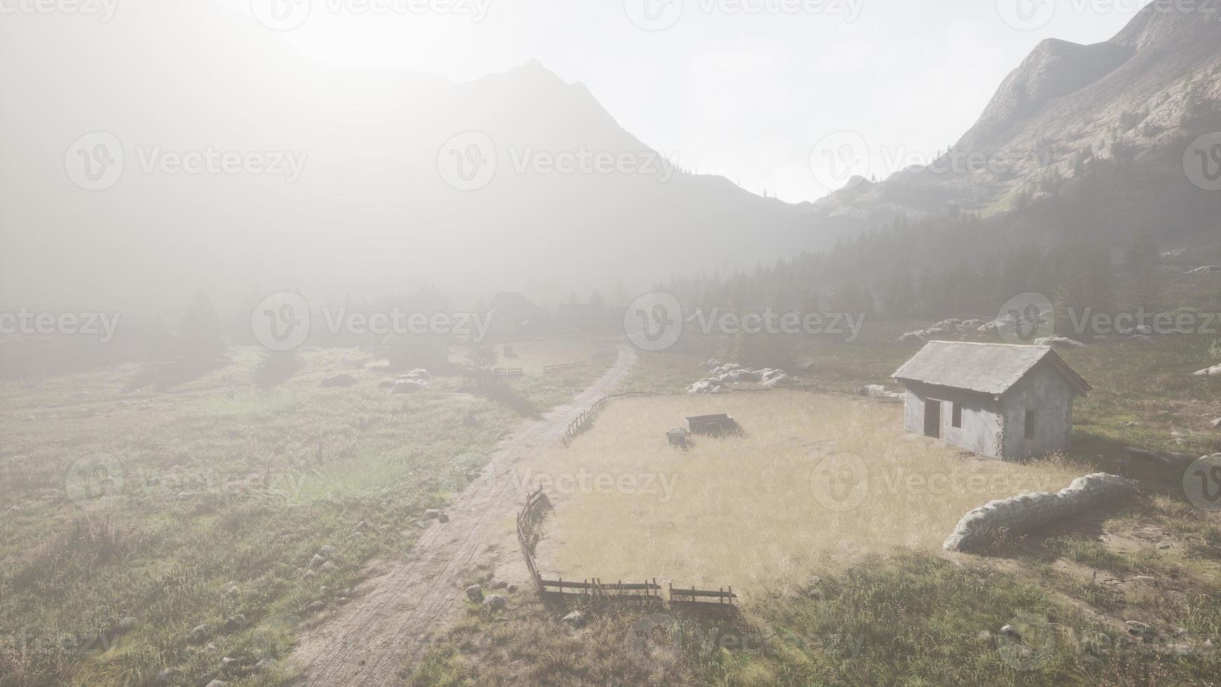 Beautiful landscape of Italian dolomites photo