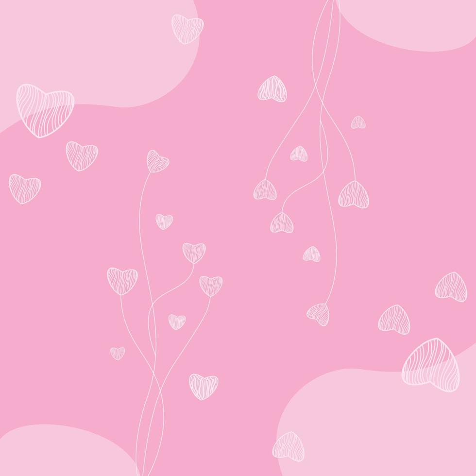 Love background icon vector