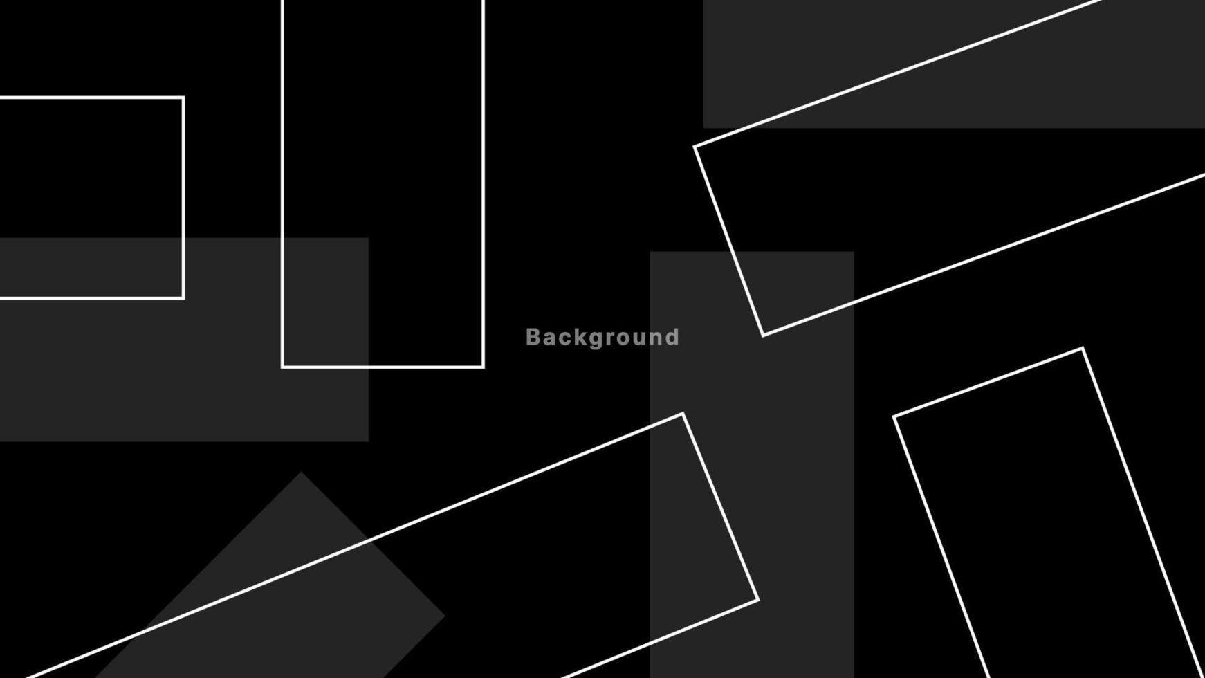 Flat geometric square shapes of dark colors with a white outline. Ready for use on web, advertisements, covers, banners, posters, and related about backgrounds. vector