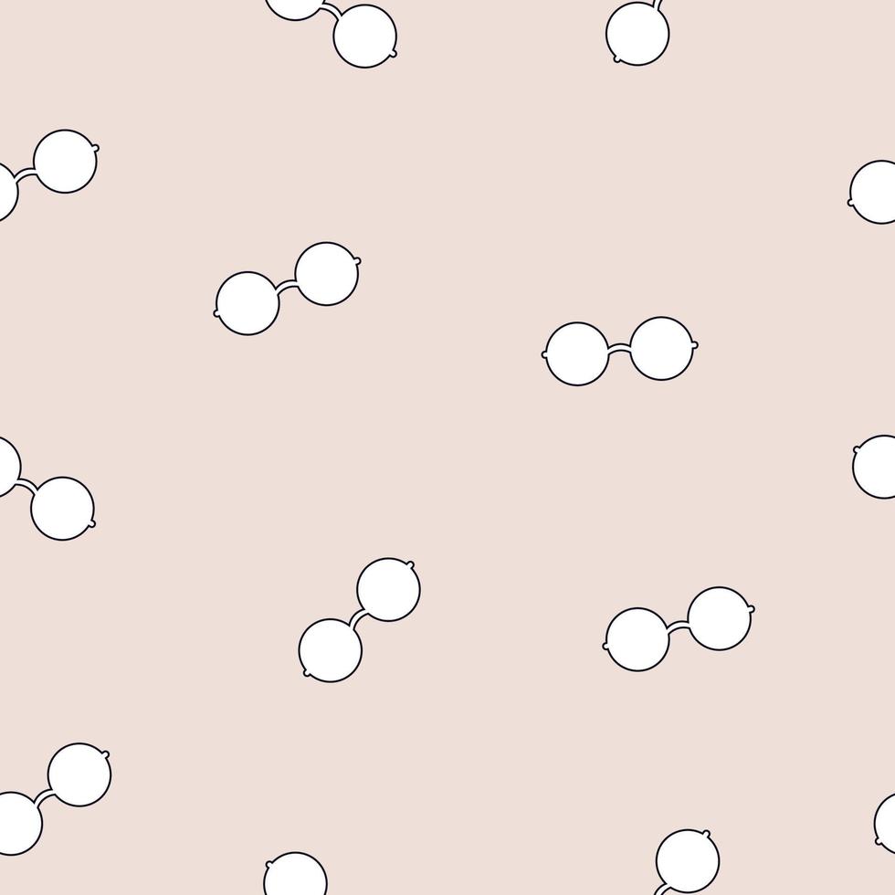 Seamless retro groovy pattern. Groovy power. Eyes on pastel rose background. Naive vector design. Style of the 60s, 70s, 80s.