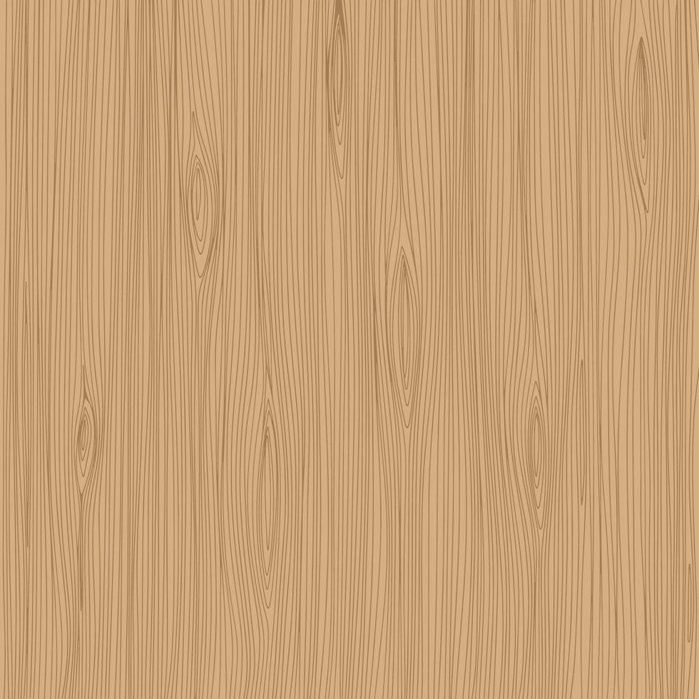 Hand draw wooden background. Square background with natural wood texture. Vector illustration.