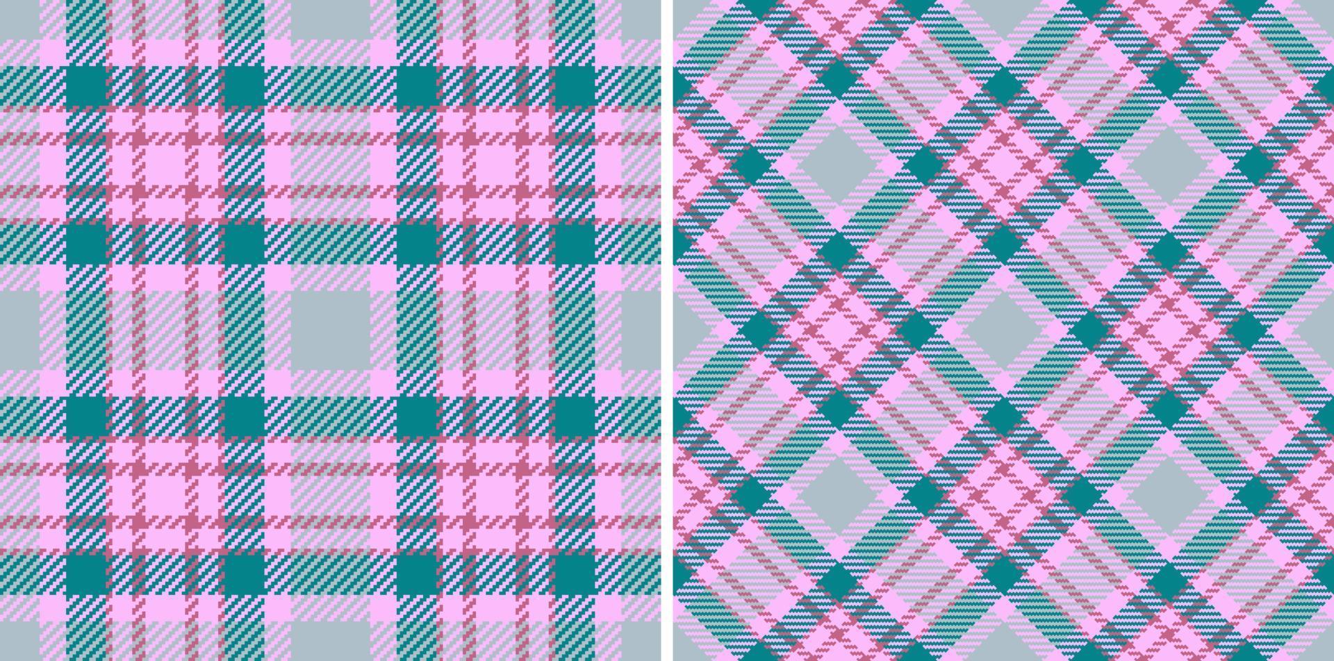 Seamless tartan background. Texture fabric textile. Plaid vector pattern check.