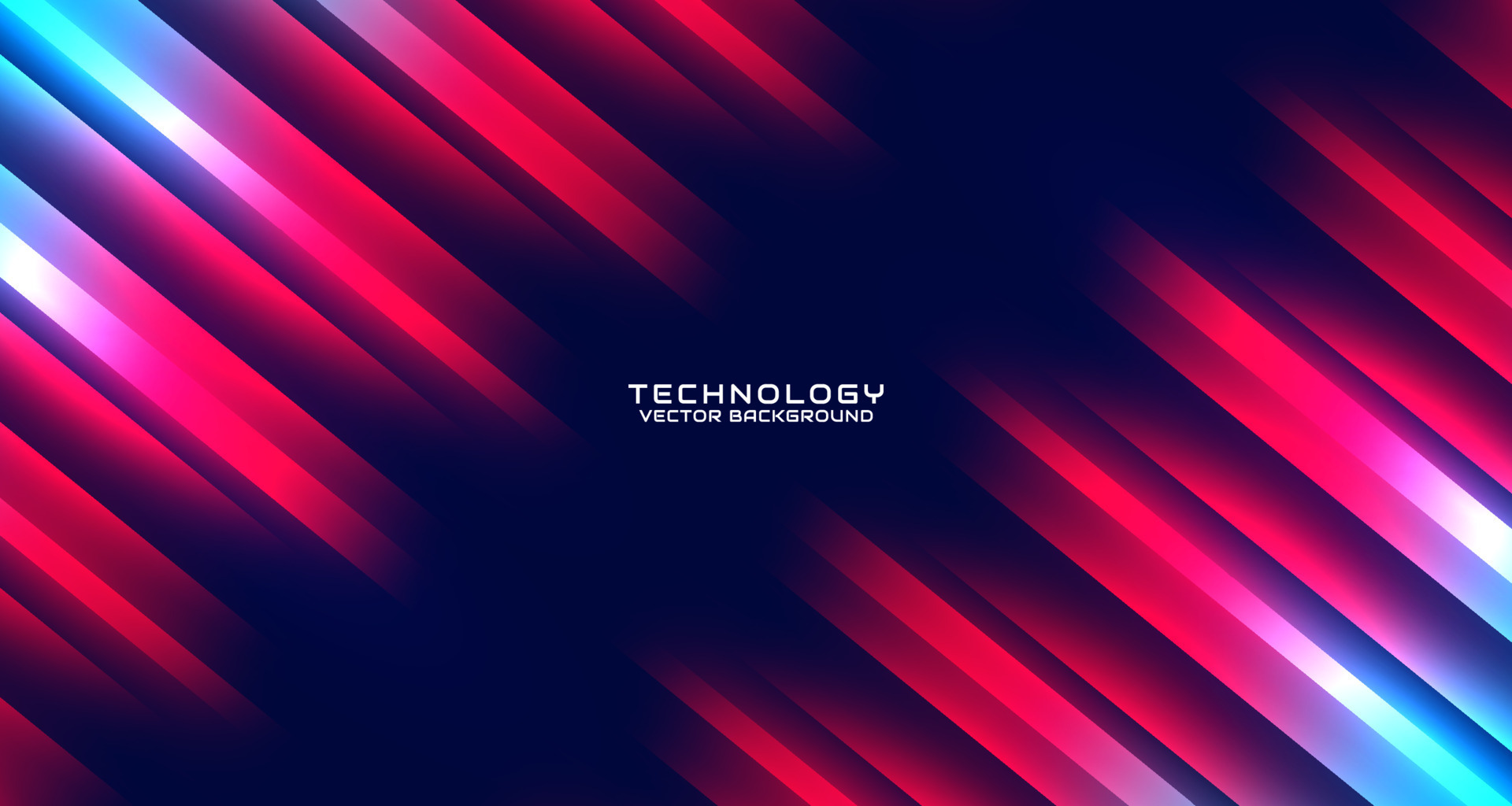 3D red blue techno abstract background overlap layer on dark space with glowing effect