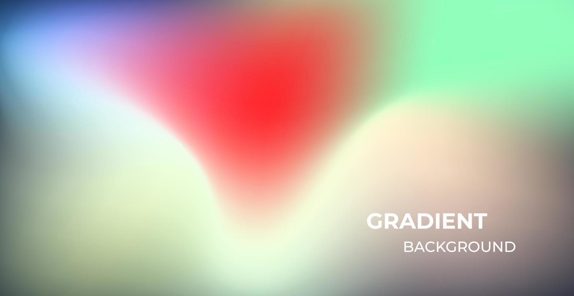 abstract blurry fluid vector background of polar lights. Holographic shiny colors, red, white, green, and blue. eps10 vector