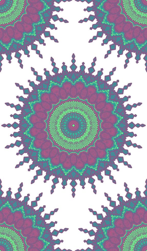 Mandala Seamless Pattern vector