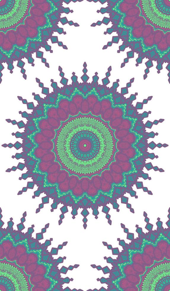 mandala de patrones sin fisuras vector