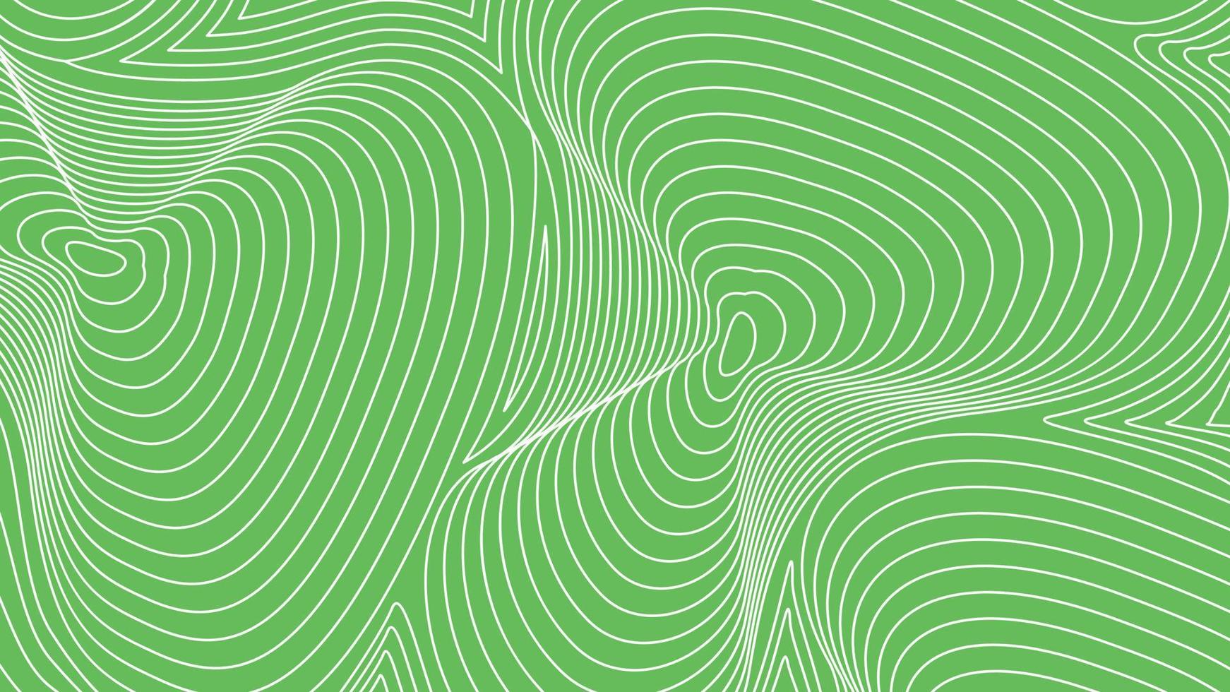 fondo abstracto verde con textura de línea de contorno topográfica. utilizado para telón de fondo, papel tapiz, pancarta o volante vector