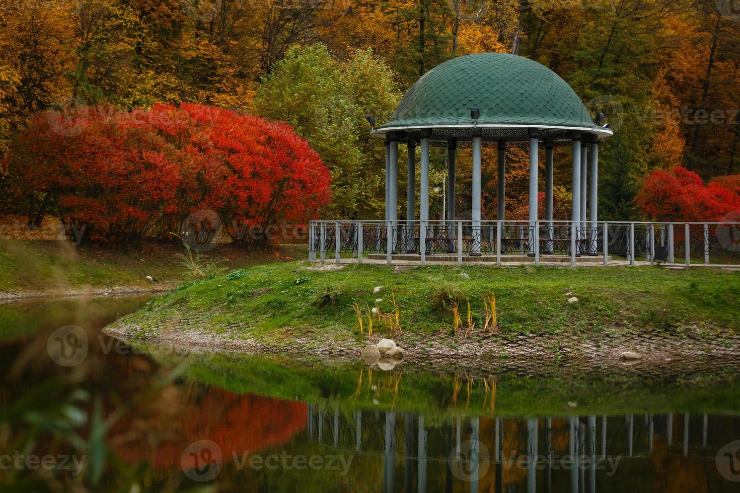 Autumn Landscape in the park photo