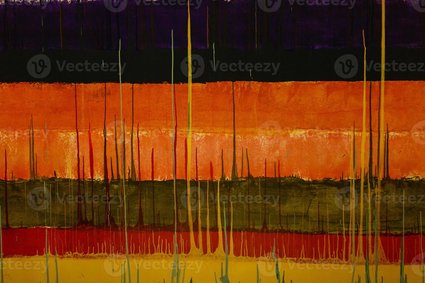 abstract oil paint texture on canvas, background, stains of paint on the wall photo
