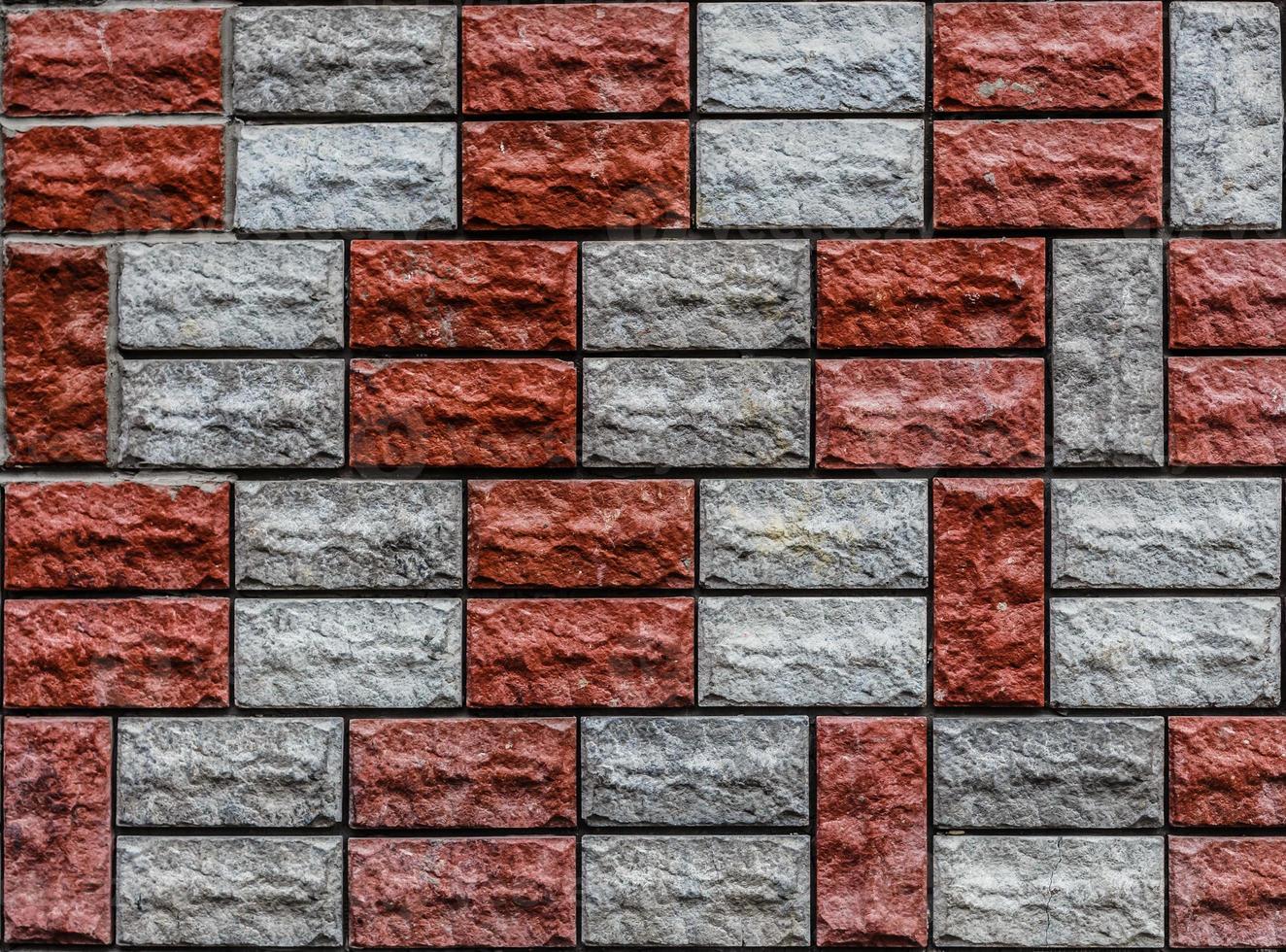Brick wall texture as background photo