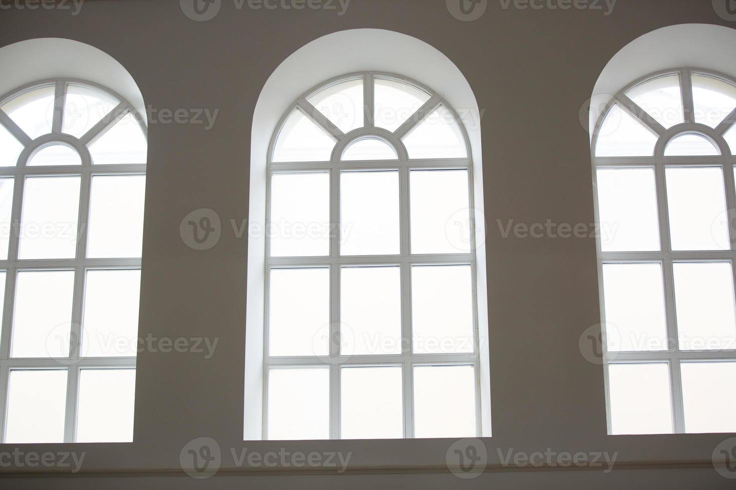 decor in the business center with glass photo