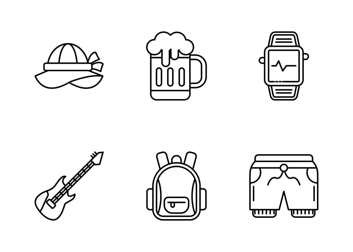 Youth Vector Icon Set