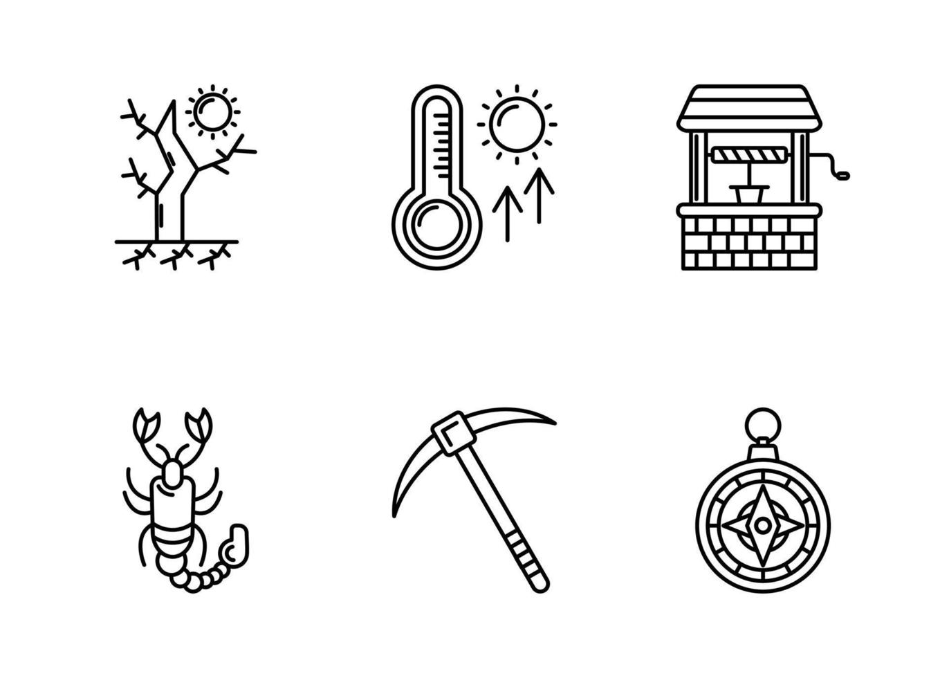 Set of Unique Vector Icons