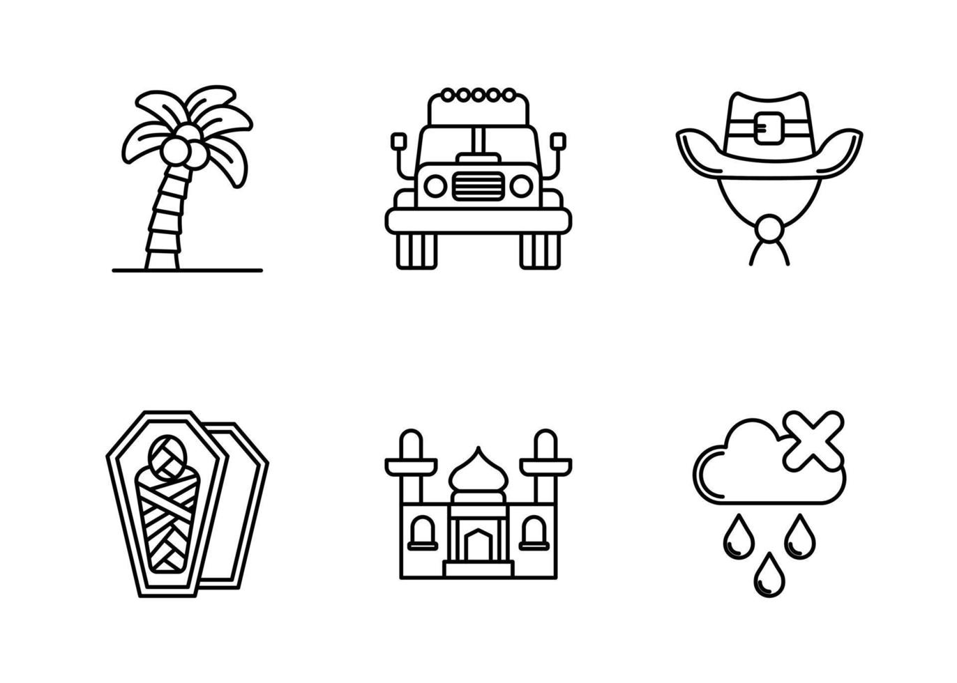 Set of Unique Vector Icons