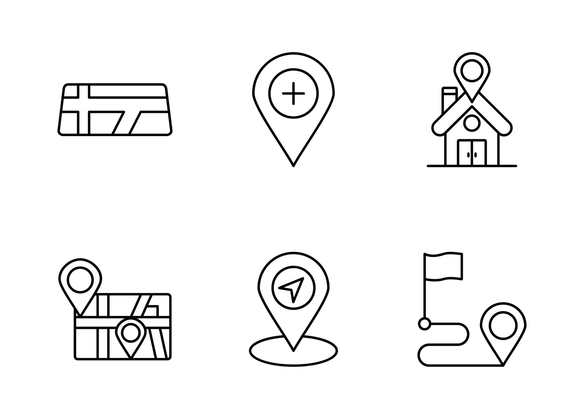 Set Of Unique Vector Icons 17464336 Vector Art At Vecteezy Set Of Unique Vector Icons 17464336 Vector Art At Vecteezy