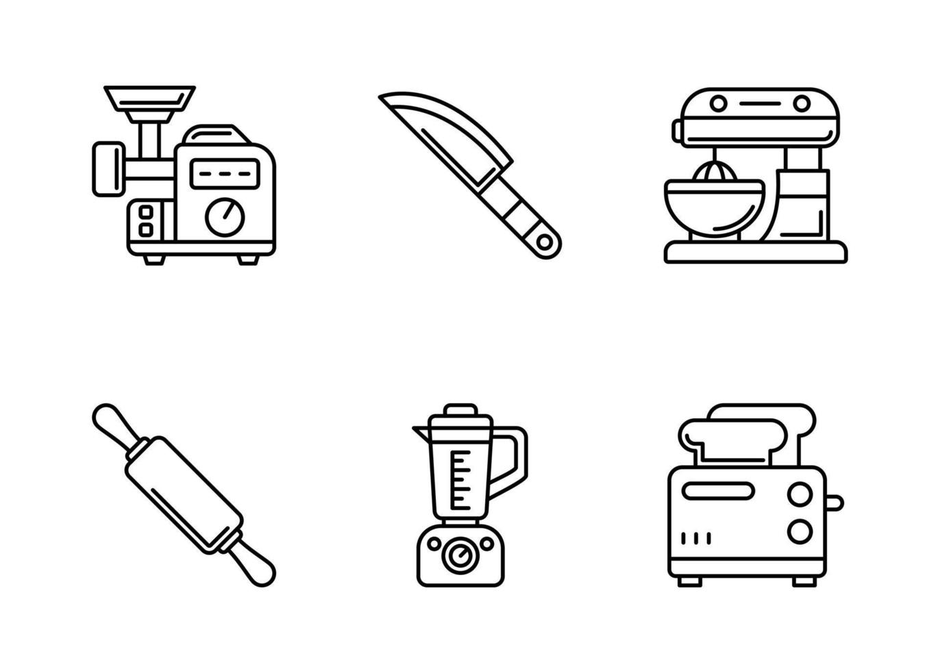 Set of Unique Vector Icons