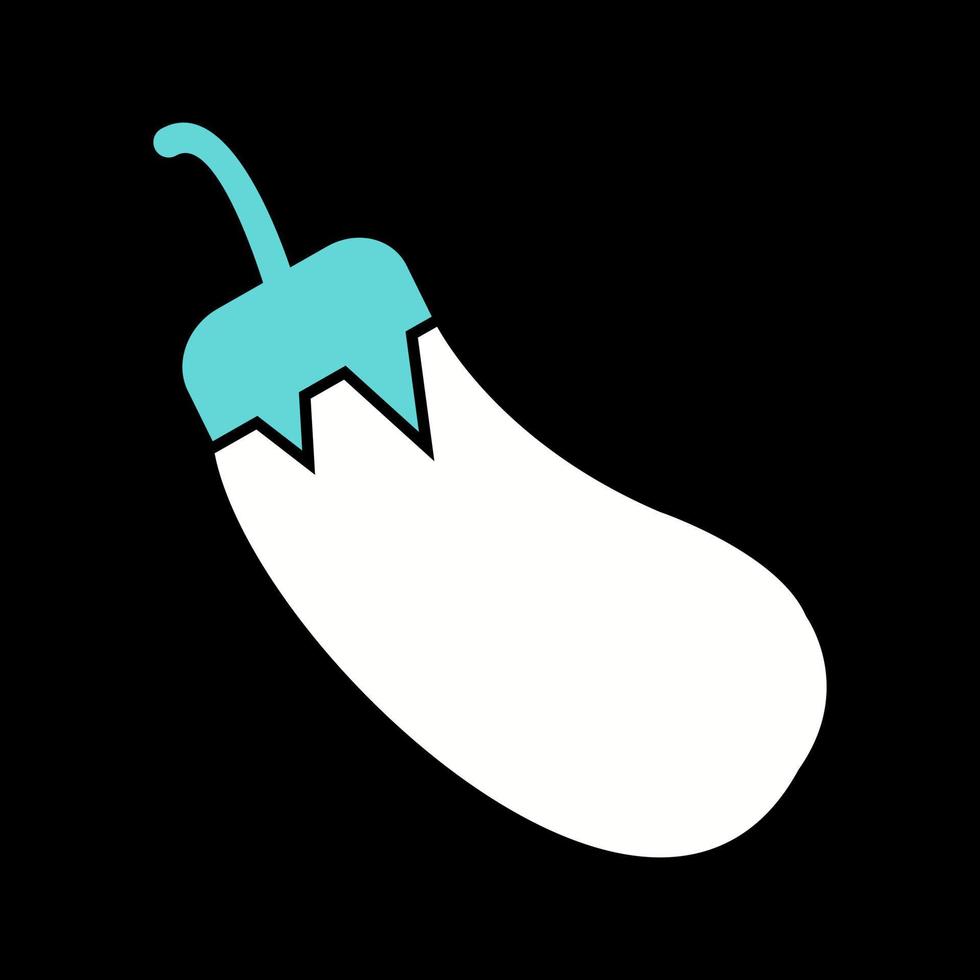 Eggplant Vector Icon