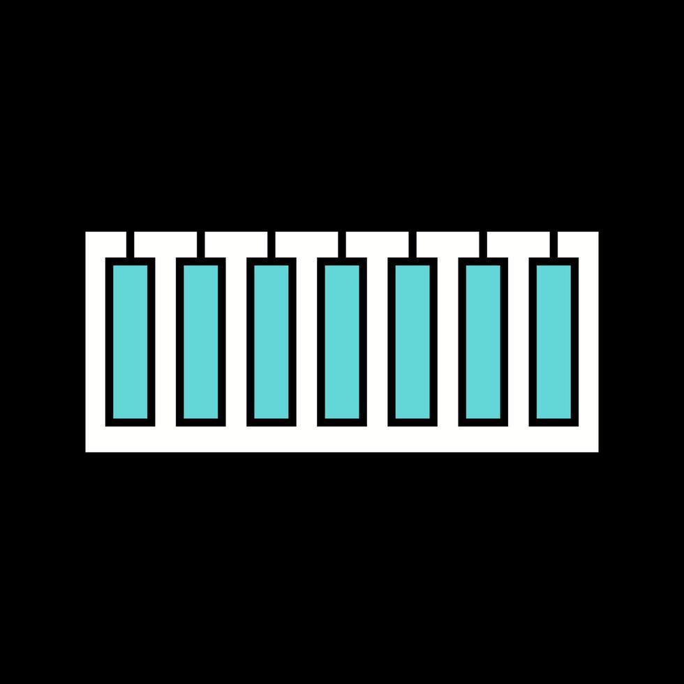 Piano Keys Vector Icon