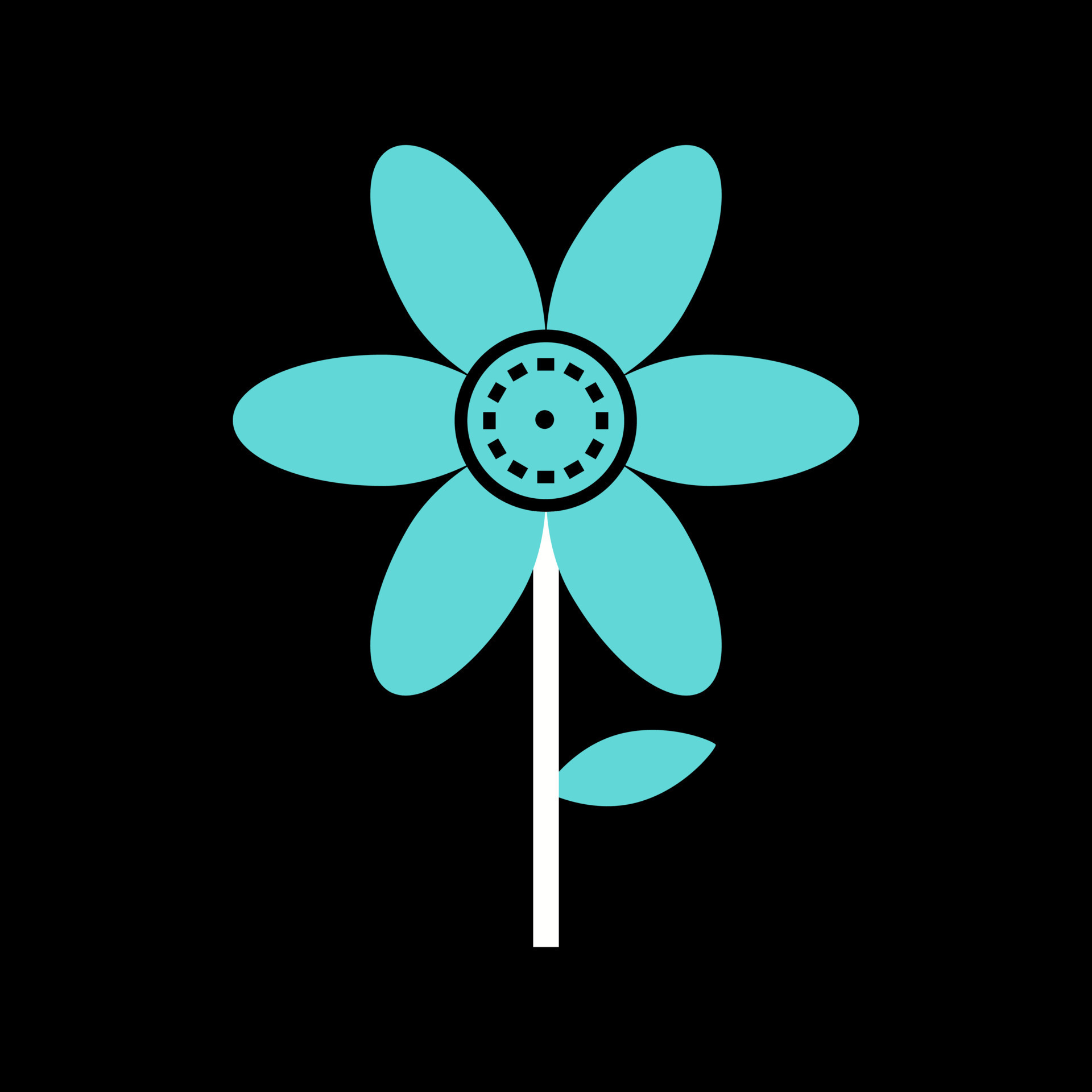 Flower Vector Icon 17465543 Vector Art at Vecteezy