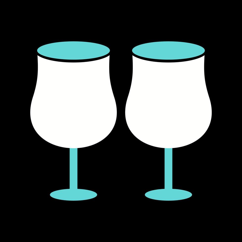 Party Glasses Vector Icon