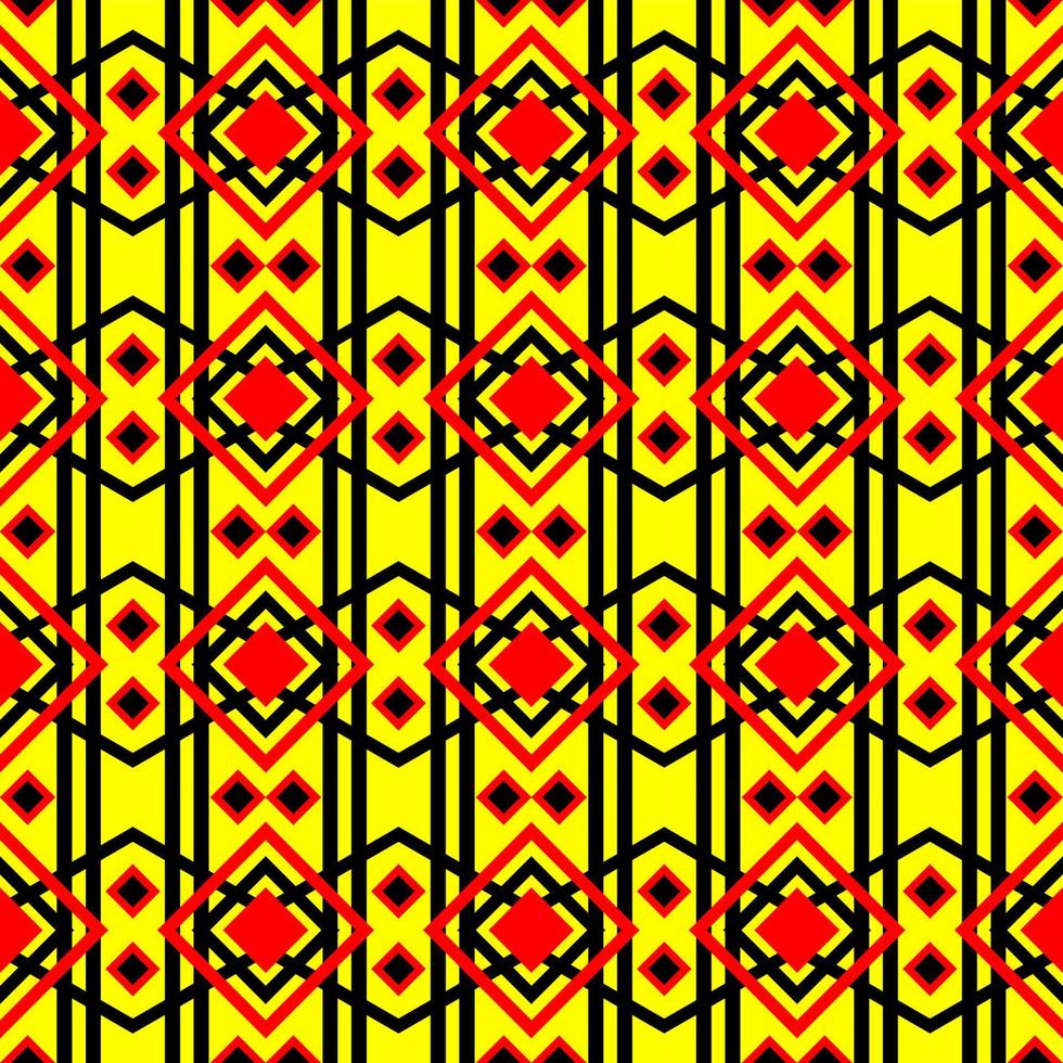 indigenous fabric seamless pattern Colorful vector illustration