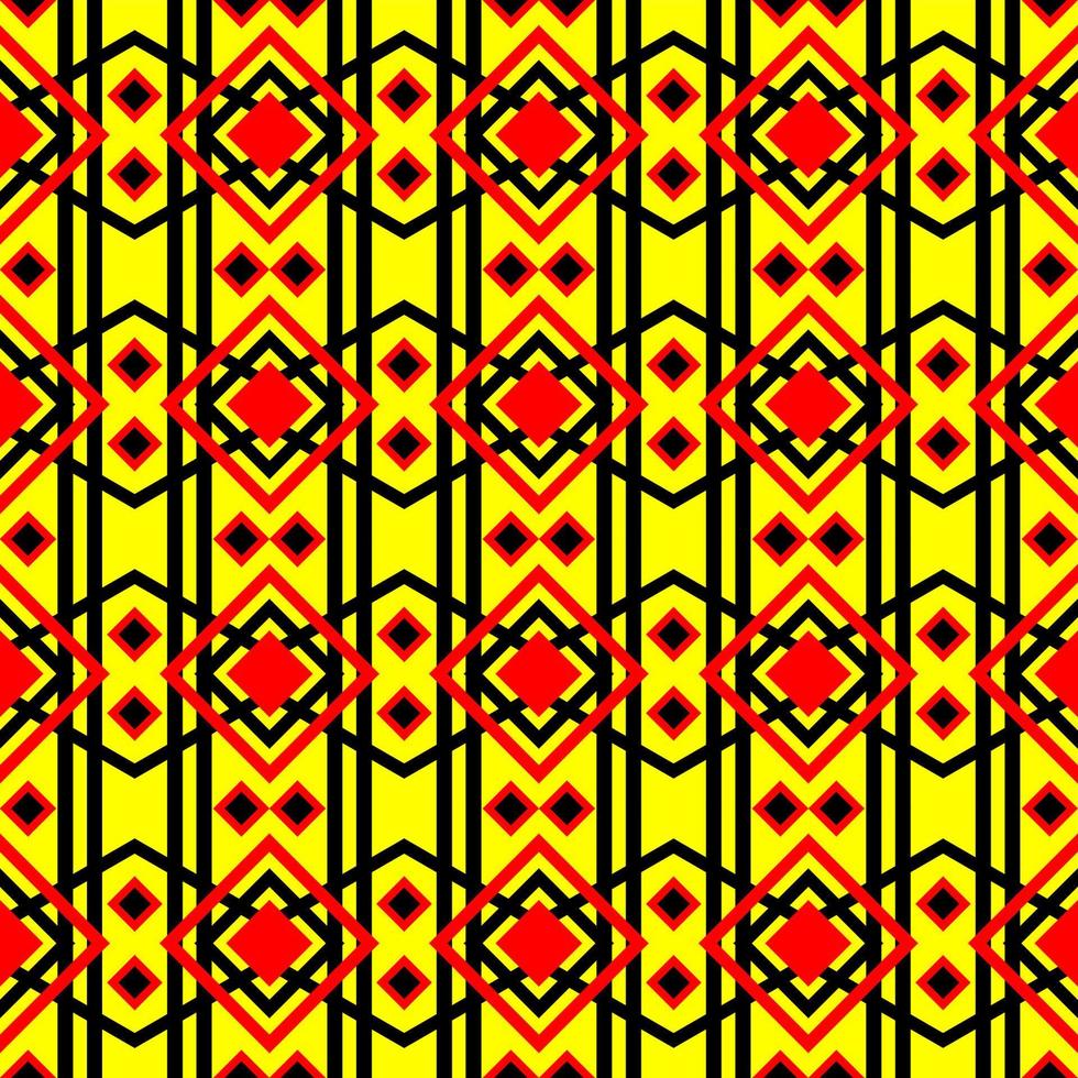 indigenous fabric seamless pattern Colorful vector illustration