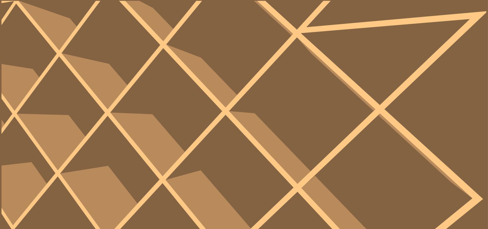 Abstract background - squares and lines composition created with lights and shadows. Technology or business digital template. Trendy simple fluid color gradient abstract background with dynamic vector