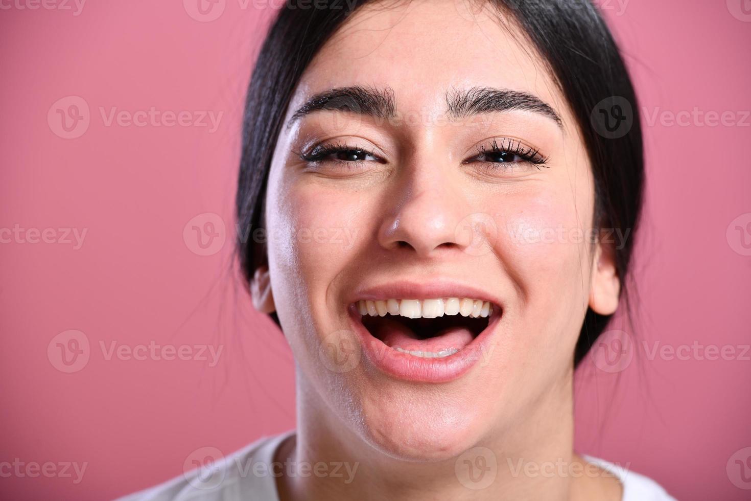 showing tongue and having fun photo