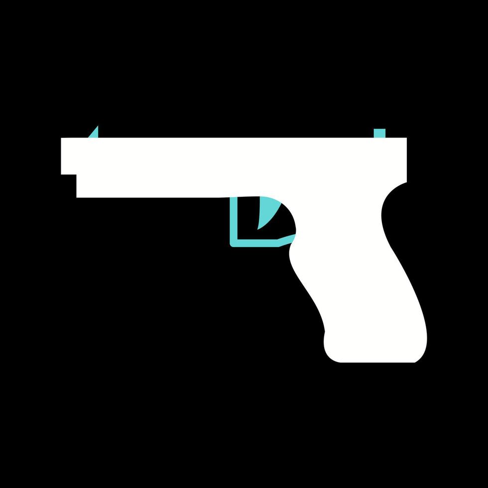 icono de vector de arma